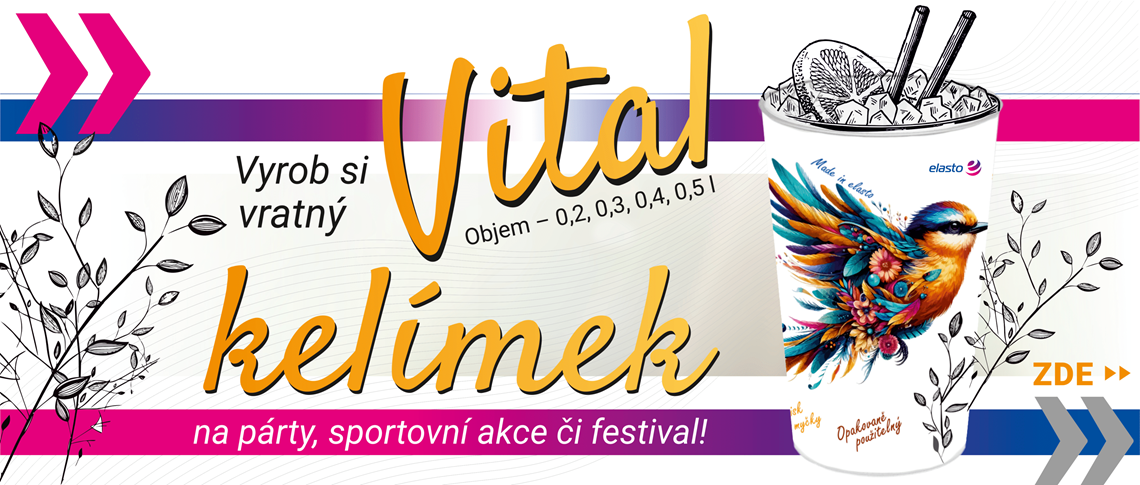 Kelímky Vital