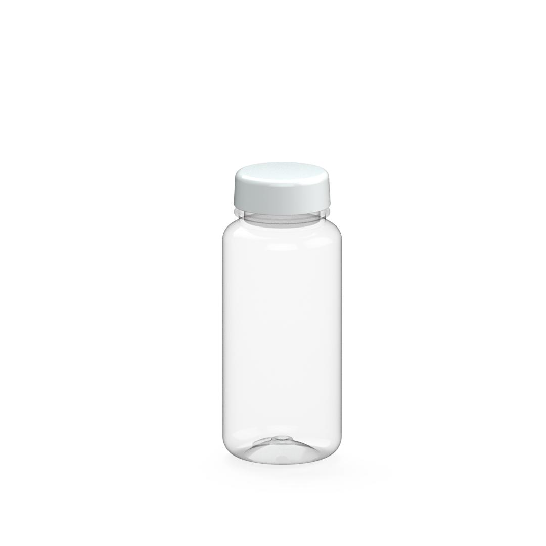 Láhev na pití "Refresh" čirá-transparentní, 0,4 l, Zlatá/Černá