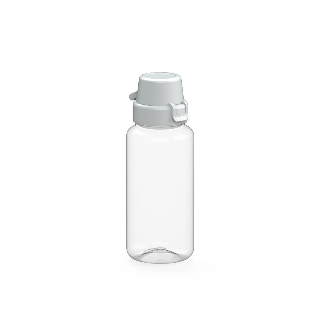 Láhev na pití "School" čirá-transparentní, 0,4 l, Černá/Černá