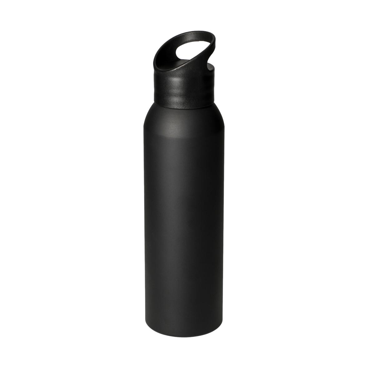 Hliníková láhev "Houston", 0,6 l, Černá
