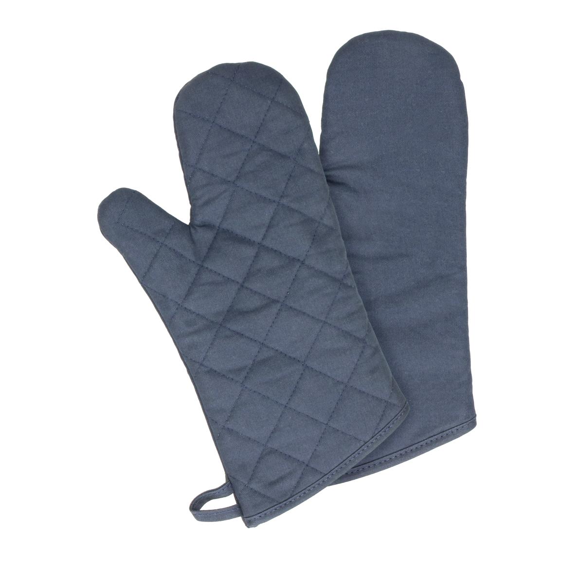Chňapka "Heat Resistant", sada 2 ks, Modrá / Šedá