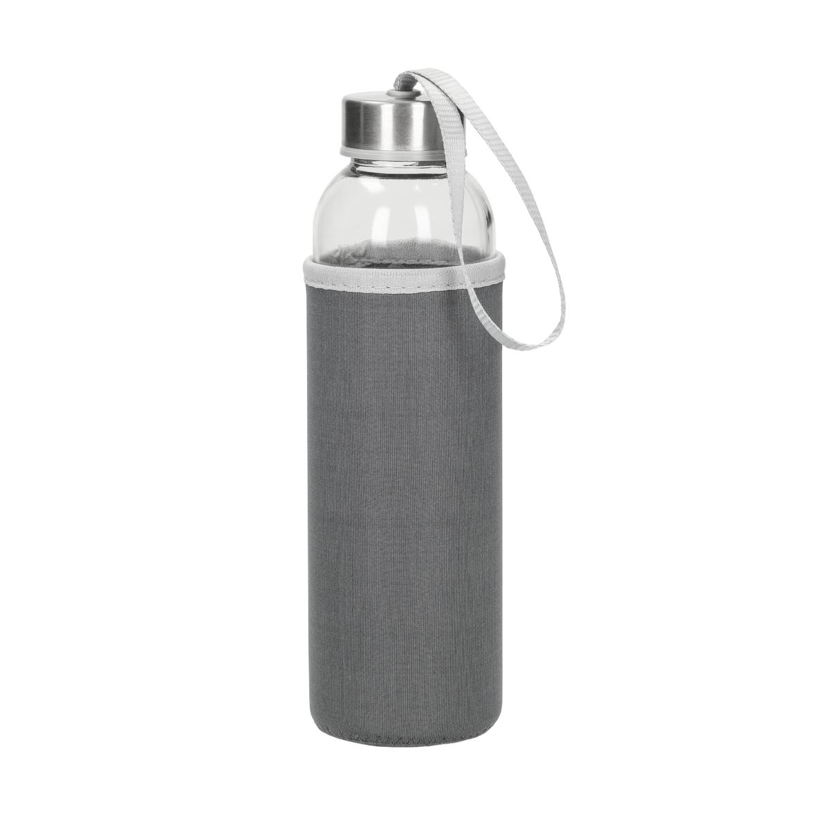 Skleněná láhev s uzávěrem "Pure", 0,50l, Transparentní