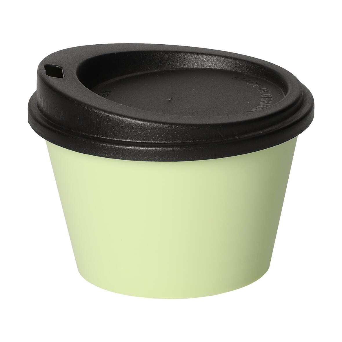 Kelímek na kávu "ToGo", 0,1l, příjemná modrá/Černá