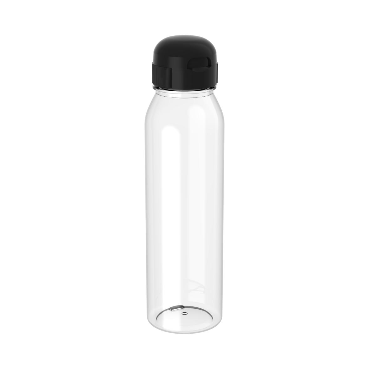Láhev na pití Active "Sports", 650 ml, Transparentní/Černá