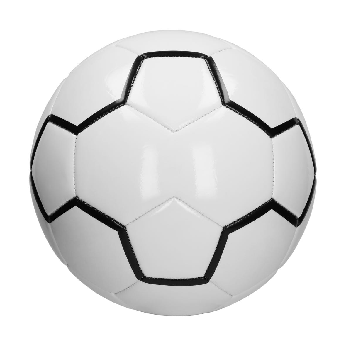 Fotbalový míč "Derby", Bílá/Černá