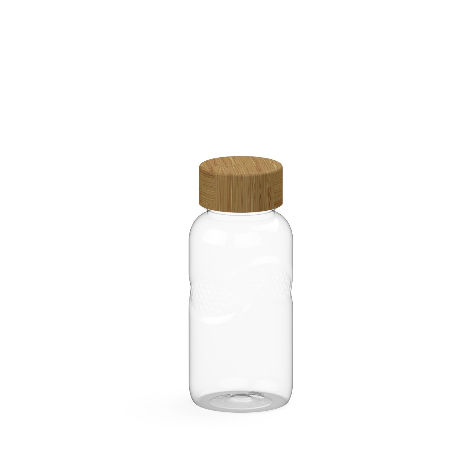 Láhev na pití Carve "Natural" RENEW, 500 ml, Transparentní/Přírodní