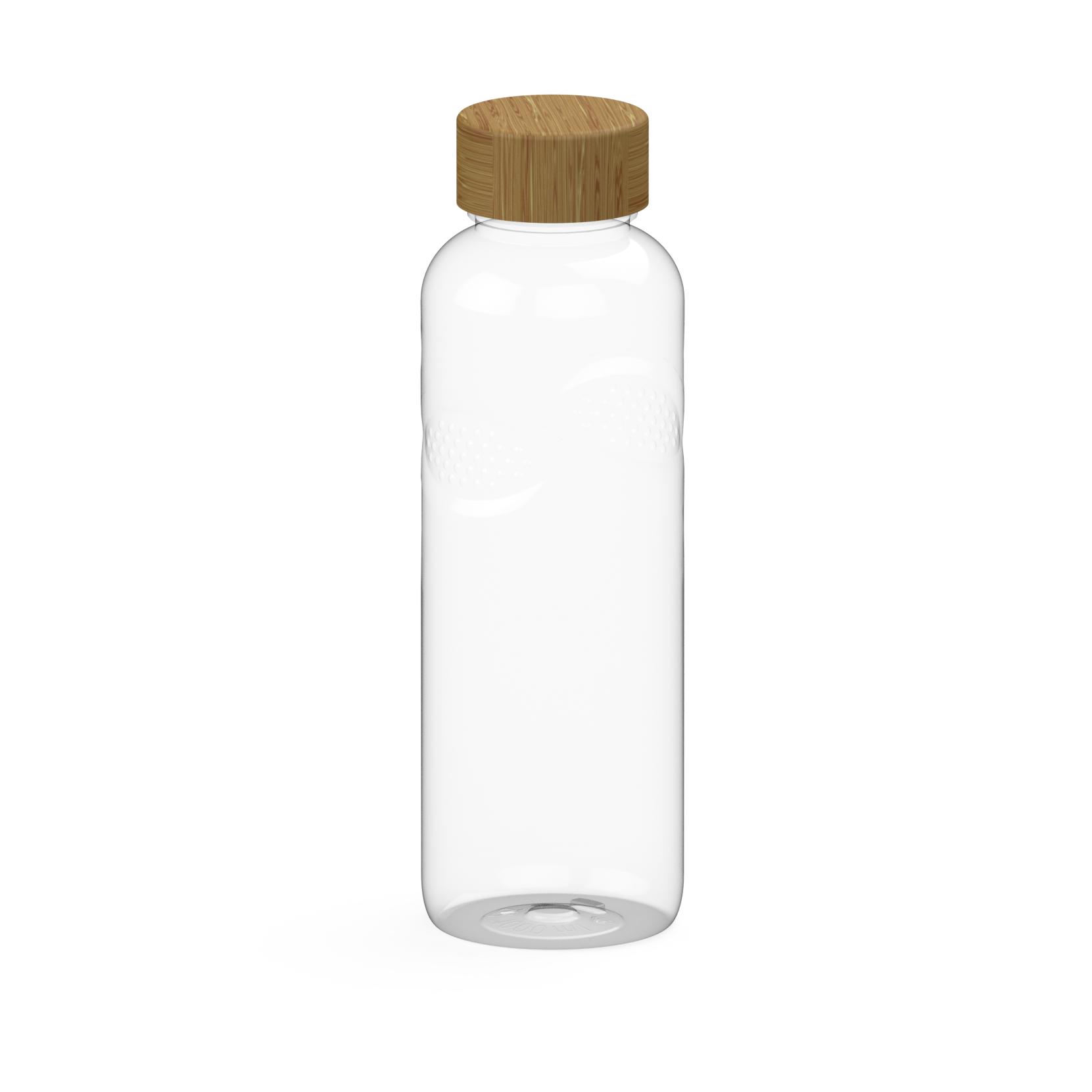 Láhev na pití Carve "Natural" RENEW, 1 l, Transparentní/Přírodní