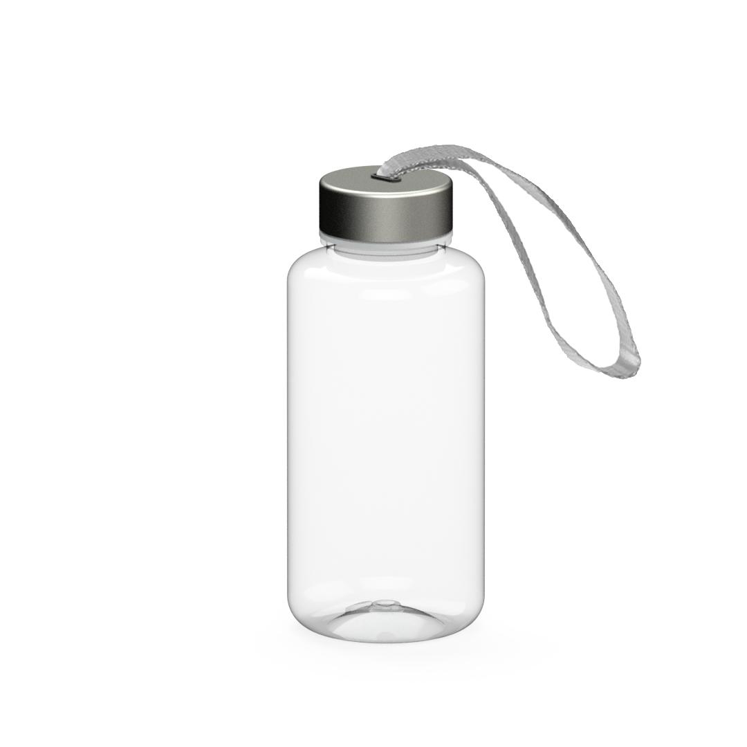 Láhev na pití "Pure" RENEW, 700 ml, Transparentní/Stříbrná