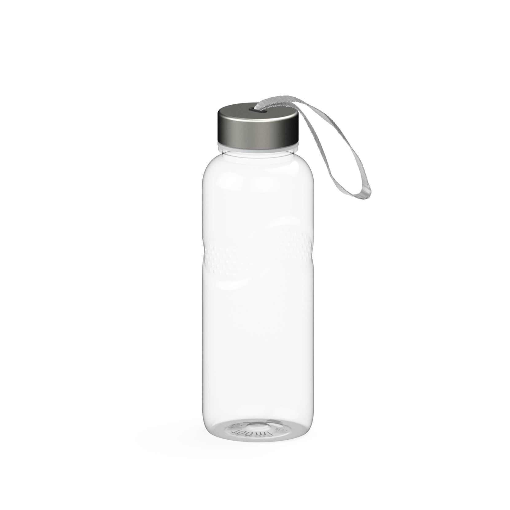 Láhev na pití Carve "Pure" RENEW, 700 ml, Transparentní/Stříbrná
