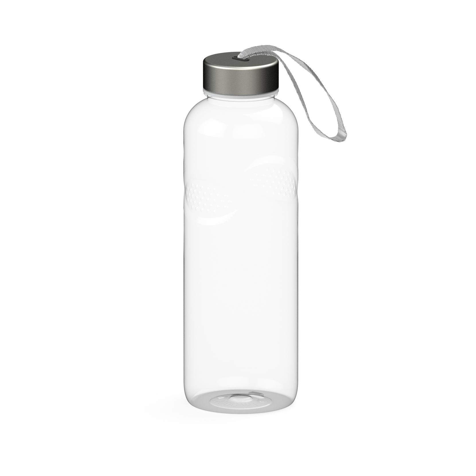 Láhev na pití Carve "Pure" RENEW, 1 l, Transparentní/Stříbrná