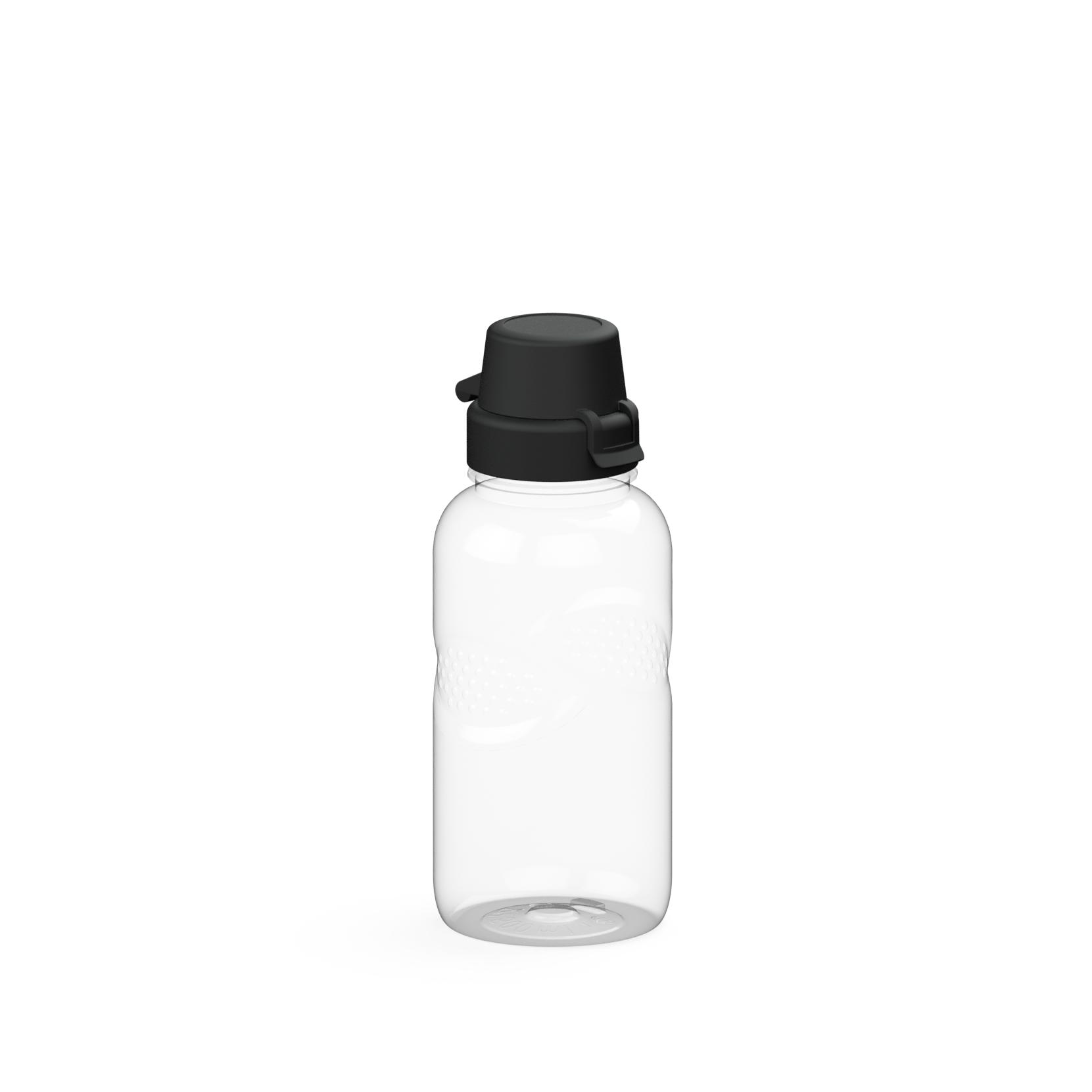Láhev na pití Carve "School" RENEW, 500 ml, Transparentní/Bílá