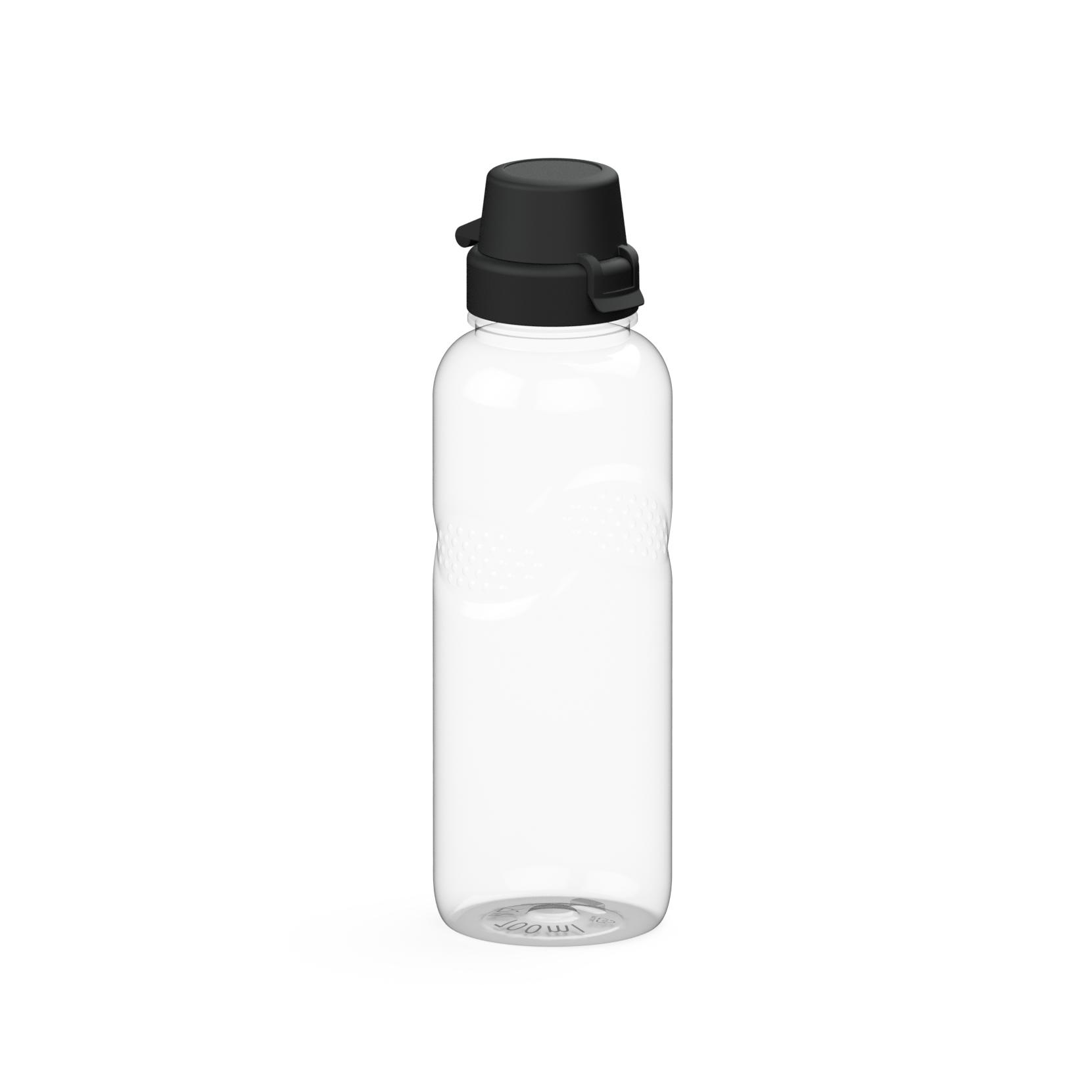 Láhev na pití Carve "School" RENEW, 700 ml, Transparentní/Bílá