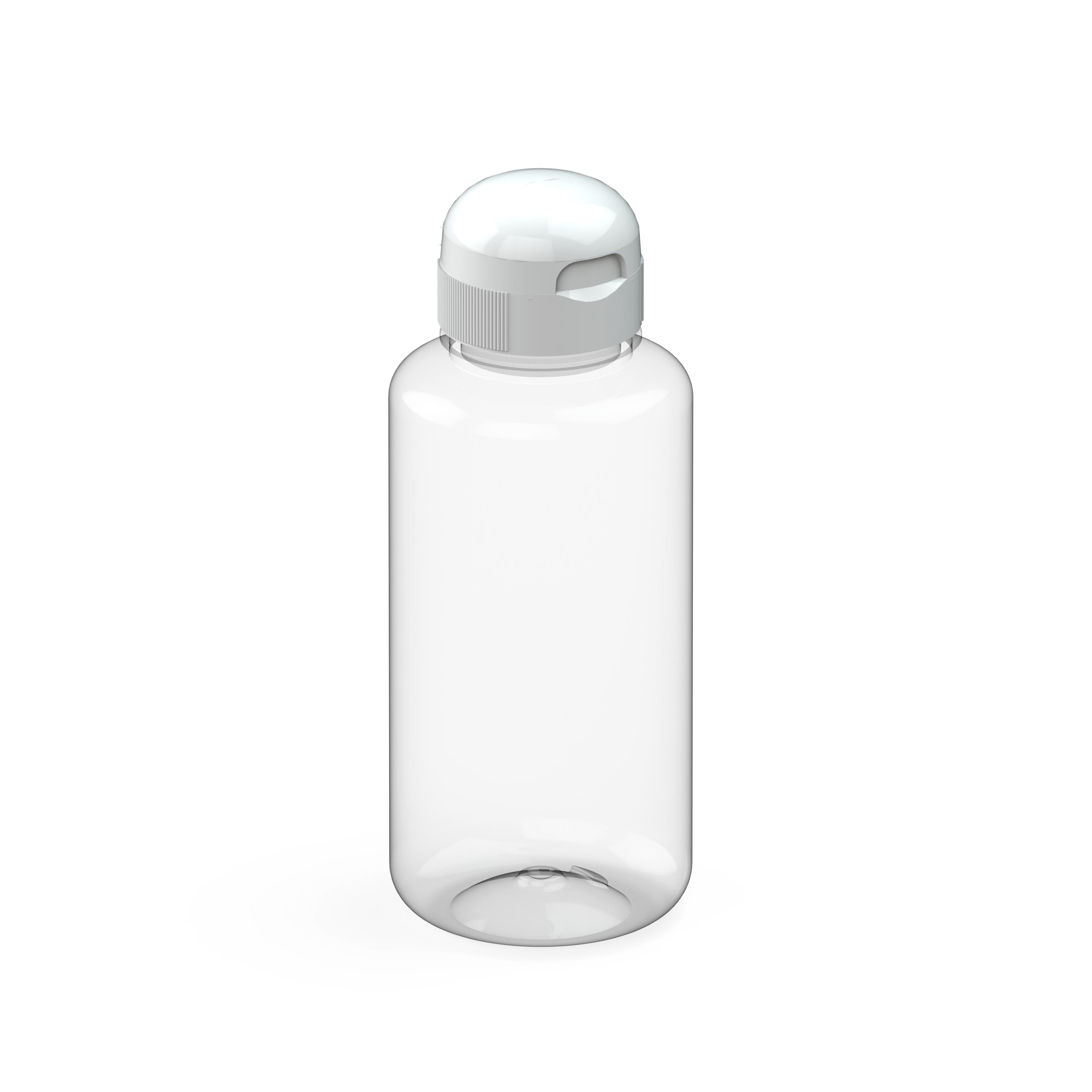 Láhev na pití "Sports" RENEW, 700 ml, Transparentní/Bílá