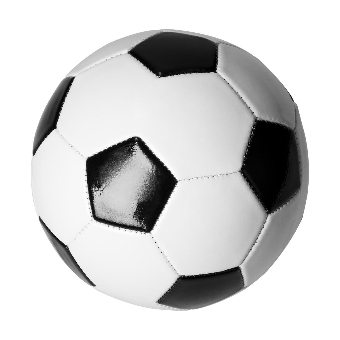 Fotbalový míč "Classico", malý, Bílá/Černá