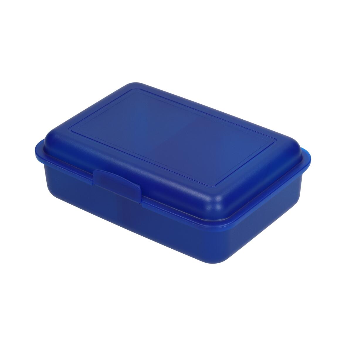 School box - střední s přepážkou, Transparentní mléčná