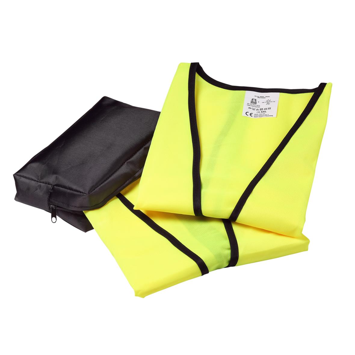 Set bezpečnostních vest "Compact", Černá