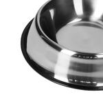 Miska pro psy "Dog", Stříbrná