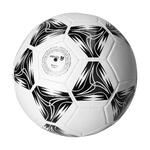 Fotbalový míč "Golden star", Bílá / Černá