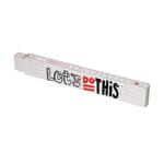 Skládací metr "Craft" 2m, Bílá