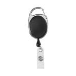 Držák průkazek "Badge", Černá / Stříbrná