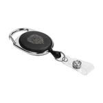 Držák průkazek "Badge", Černá / Stříbrná