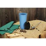 Kelímek na kávu "ToGo", 0.4 l, příjemná modrá/Černá