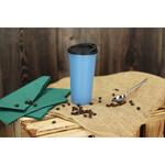 Kelímek na kávu "ToGo", 0.4 l, příjemná modrá/Černá