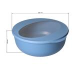 Food-Bowl "ToGo", 2,2 l, trvalá hnědá/Transparentní