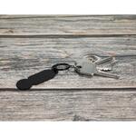 Čip k nákupnímu vozíku "Metal", Černá