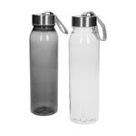 Láhev na pití Active "Pure", 650 ml, Transparentní/Stříbrná