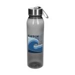 Láhev na pití Active "Pure", 650 ml, Transparentní/Stříbrná