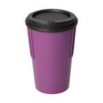 Kelímek s drážkami "ToGo", 300 ml, trvalá hnědá/Černá