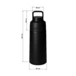 Termoska "Ampato", 480ml, Černá