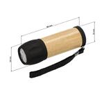 Svítilna "Shine“, Přírodní/Černá