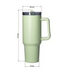 Termohrnek "Tampa" 1,2 l, Černá