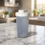 Shaker "Energy", 600 ml, Transparentní růžová/Růžová