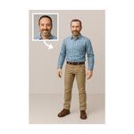 Přizpůsobitelná 3D figurka - jedinečná jako vy!, Vícebarevná