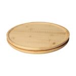 Bambusový talíř "Zuma“, velký, Přírodní