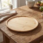 Bambusový talíř "Zuma“, velký, Přírodní