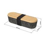 Plstěný organizér "Nubo“, Šedá