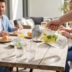 Skleněná karafa "Vivara“ 1,5l, Transparentní