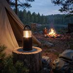 Campinglicht "DuoLight", Černá