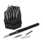 Sada šroubováků "BitPro“, Černá