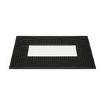 Barová podložka "Classic", velká, Černá/Bílá