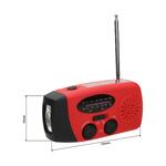 Rádio se svítilnou "Volt“, Červená