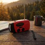 Rádio se svítilnou "Volt“, Červená
