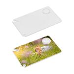 Karta s odstraňovačem klíšťat, Transparentní