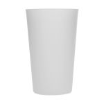 Plastový kelímek "Vráťa" 0,4 l, Transparentní mléčná