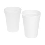 Plastový kelímek "Fant" 0,3 l, Transparentní mléčná