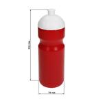 Sportovní láhev "Fitness" 0,7l, Bílá